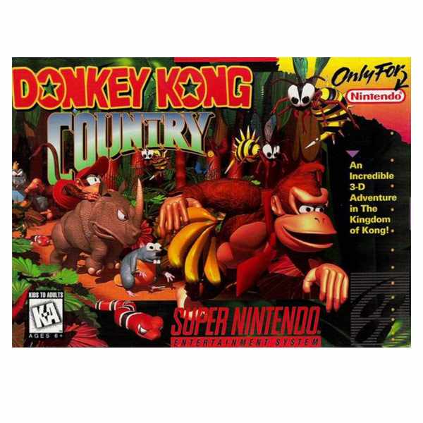 Donkey Kong Country (Super Nintendo - SNES)